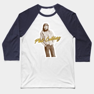 Phil Collins / Genesis --- Retro Fanart Design Baseball T-Shirt